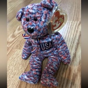 TY USA Beanie Baby 8.5" Plush Toy